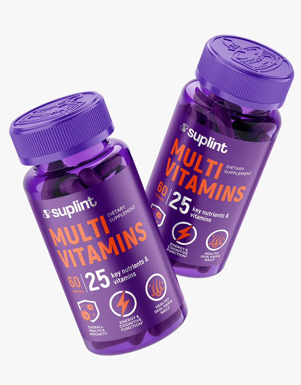 Multivitamins, 60 capsules - Fly multivitamins png Multivitamins, 60 capsules - Fly multivitamins png
