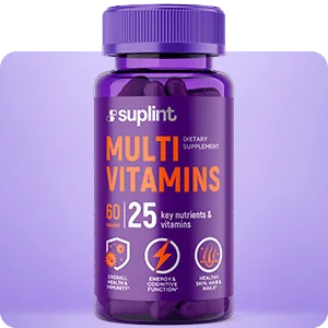 Multivitamins, 60 capsules - Front x multivitamins png