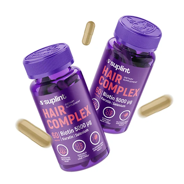 Hair Complex, 60 capsules - fly hair complex png