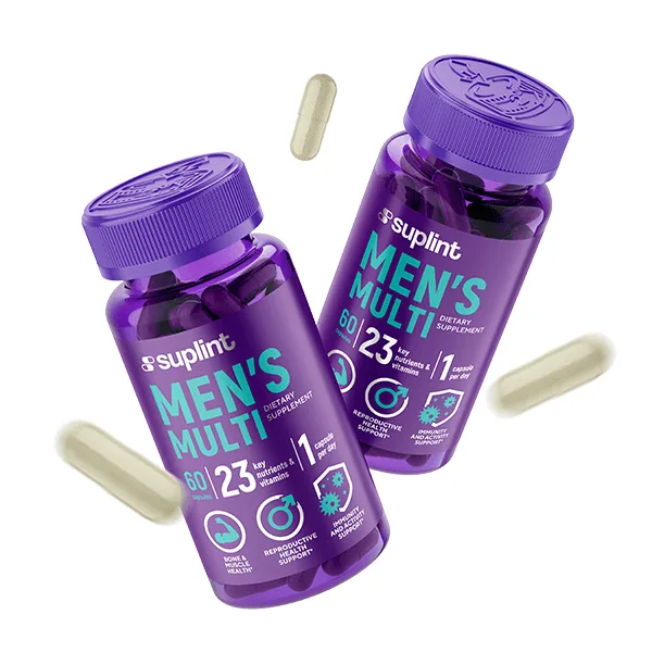 Men's Multivitamin Complex, 60 capsules - fly men s multi png