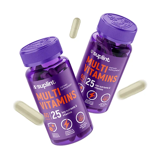 Multivitamins, 60 capsules - fly multi png