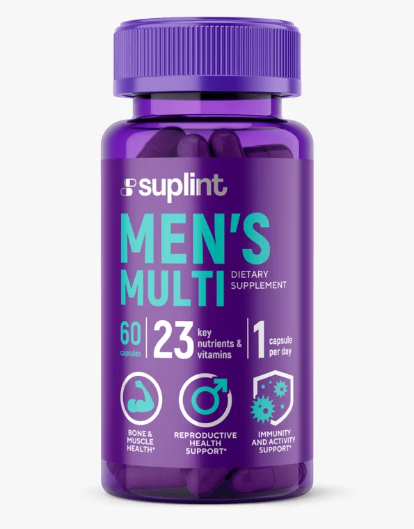 Men's Multivitamin Complex, 60 capsules - mens multi new png