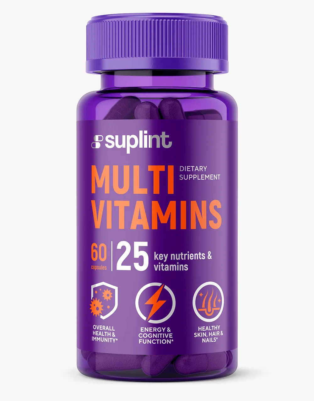 Multivitamins, 60 capsules - multivitamins new png Multivitamins, 60 capsules - multivitamins new png