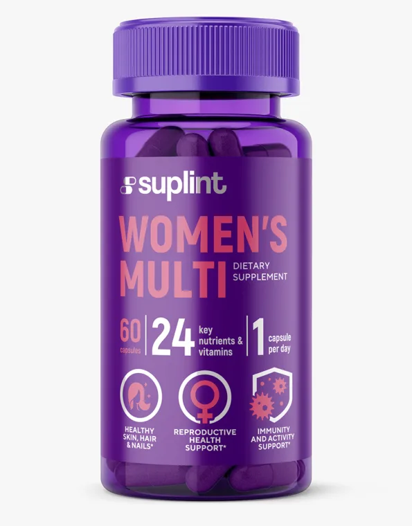 Women's Multivitamin Complex, 60 capsules - women multi png
