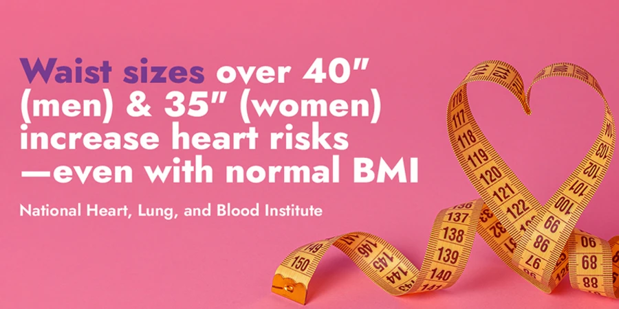 10 Proven Tips for a Healthy and Strong Heart - waist size heart health