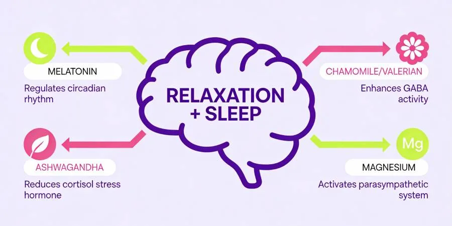10 Sleep Aids: The Best Supplements and Herbs for Better Rest - info sleep remedies function
